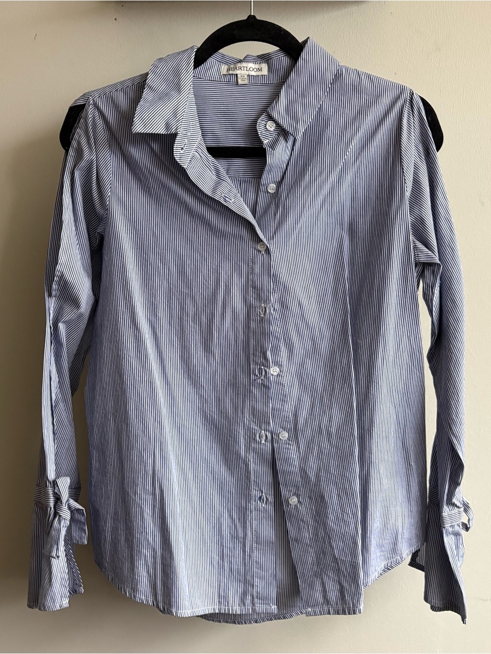 Heartloom Blue Stripe Button-Down Shirt